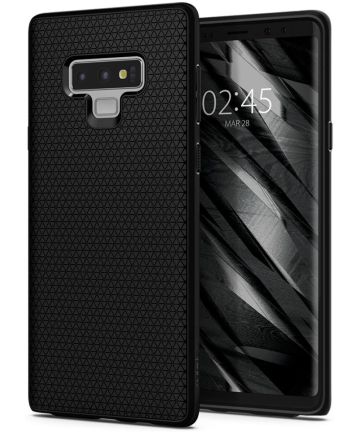 Spigen Liquid Air Case Samsung Galaxy Note 9 Matte Black Hoesjes