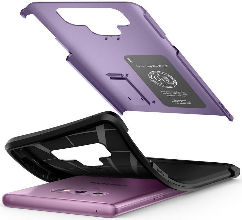 Spigen Tough Armor Case Samsung Galaxy Note 9 Lavender afbeelding 2