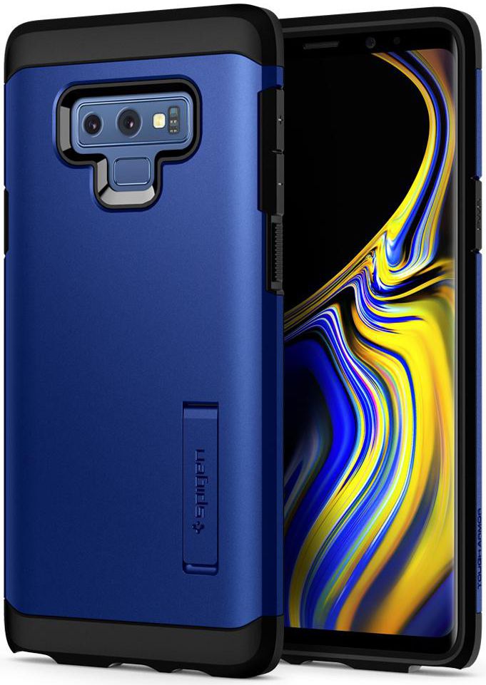 Spigen Tough Armor Case Samsung Galaxy Note 9 Blue afbeelding 1