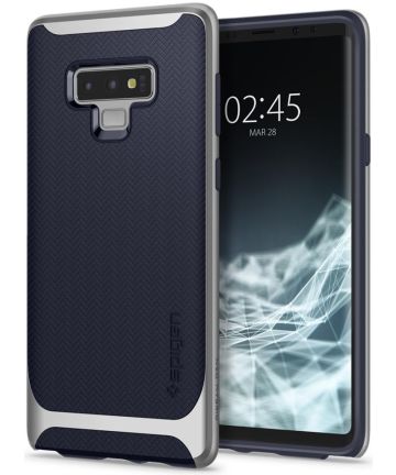 Spigen Neo Hybrid Hoesje Samsung Galaxy Note 9 Arctic Silver Hoesjes