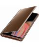 Samsung Galaxy Note 9 Clear View Flip Case Bruin