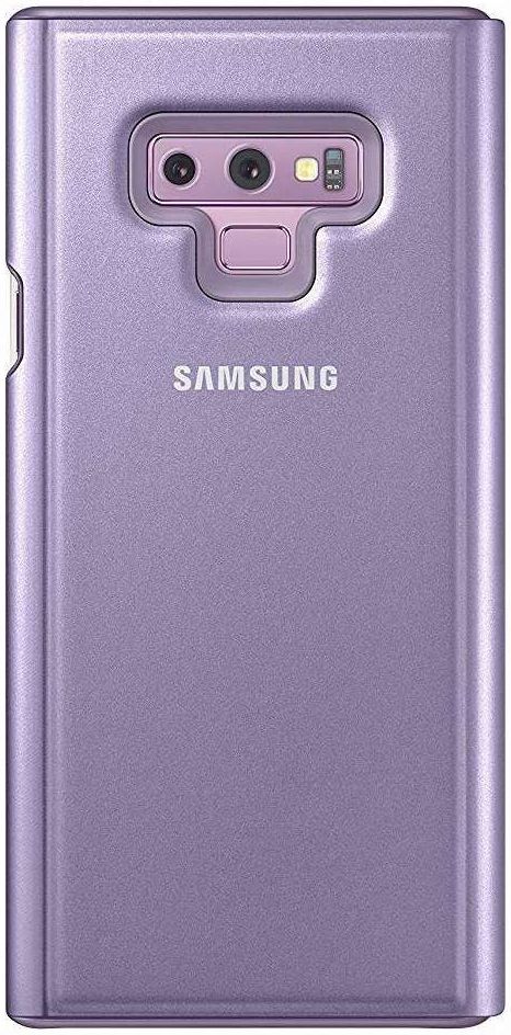 Samsung Galaxy Note 9 Clear View Flip Case Paars afbeelding 4