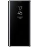 Samsung Galaxy Note 9 Clear View Flip Case Zwart