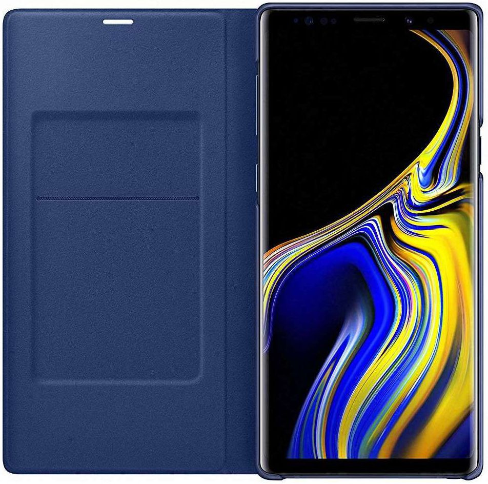 Samsung Galaxy Note 9 Led View Hoesje Blauw afbeelding 2