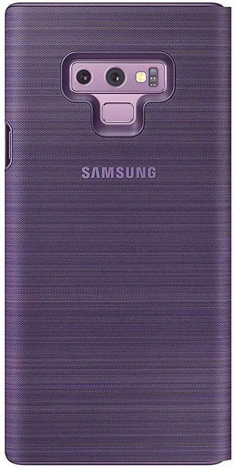 Samsung Galaxy Note 9 Led View Hoesje Paars afbeelding 3