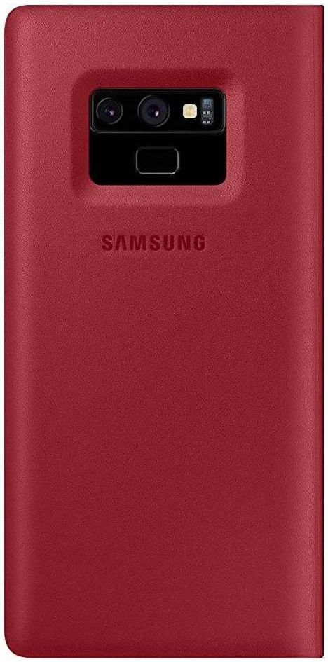 Origineel Samsung Galaxy Note 9 Portemonnee Hoesje Rood afbeelding 4
