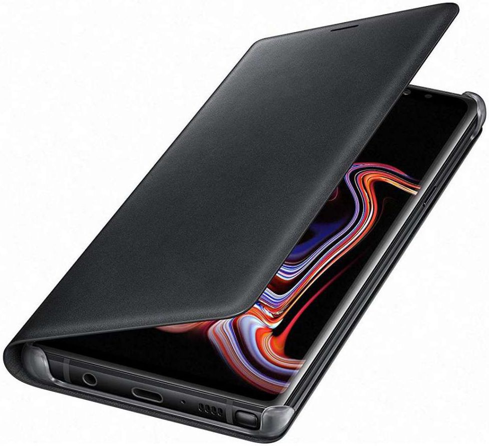 Origineel Samsung Galaxy Note 9 Portemonnee Hoesje Zwart afbeelding 3