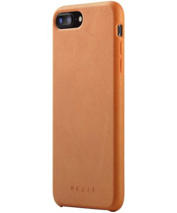Mujjo Full Leather Case Apple iPhone 7 Plus / 8 Plus Bruin Hoesjes