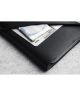 Mujjo Lederen Wallet Sleeve Apple iPhone 7 / 8 Zwart