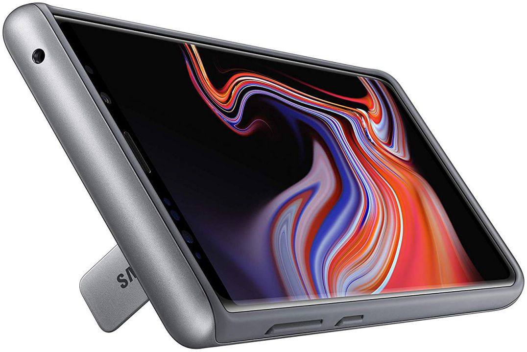 Originele Samsung Protective Stand Cover Samsung Galaxy Note 9 Zilver afbeelding 4