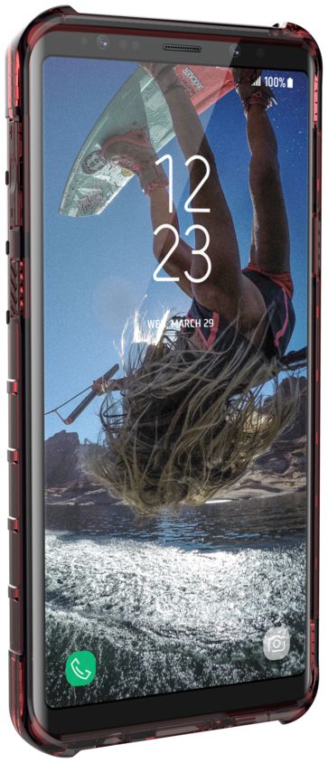 Urban Armor Gear Plyo Hoesje Samsung Galaxy Note 9 Crimson afbeelding 2