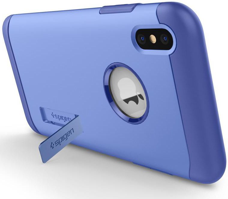 Spigen Slim Armor Apple iPhone XS Hoesje Violet afbeelding 5