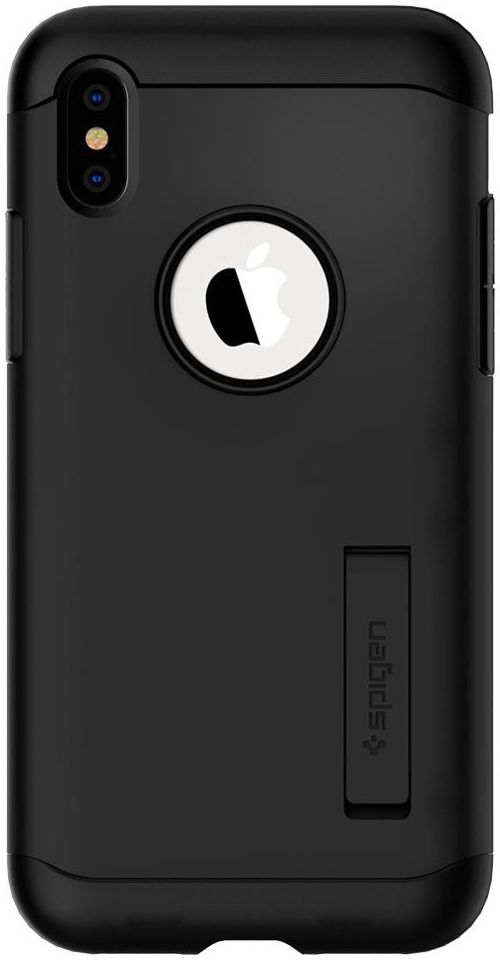 Spigen Slim Armor Apple iPhone XS Hoesje Black afbeelding 7