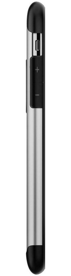 Spigen Slim Armor Apple iPhone XS Hoesje Satin Silver afbeelding 9