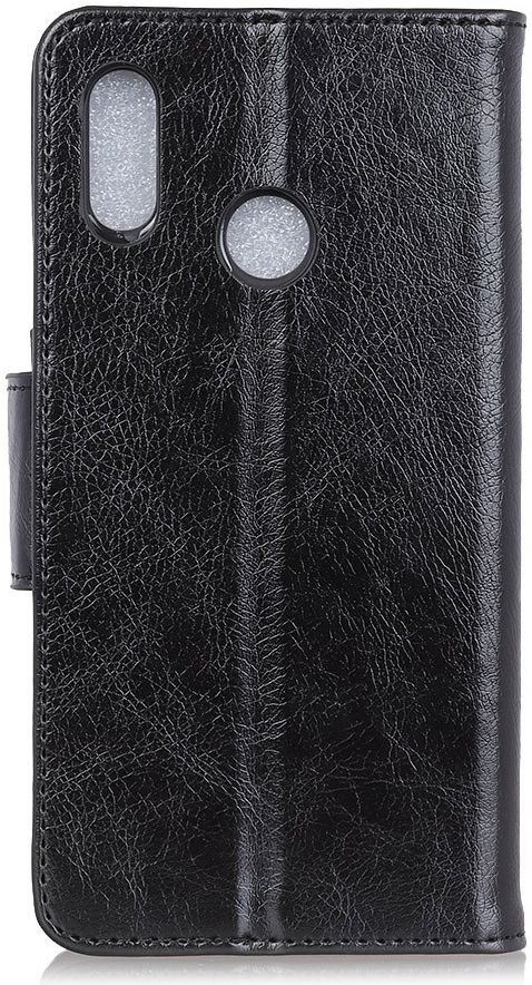 Huawei P Smart Plus Portemonnee Hoesje Echt Leer Zwart afbeelding 10