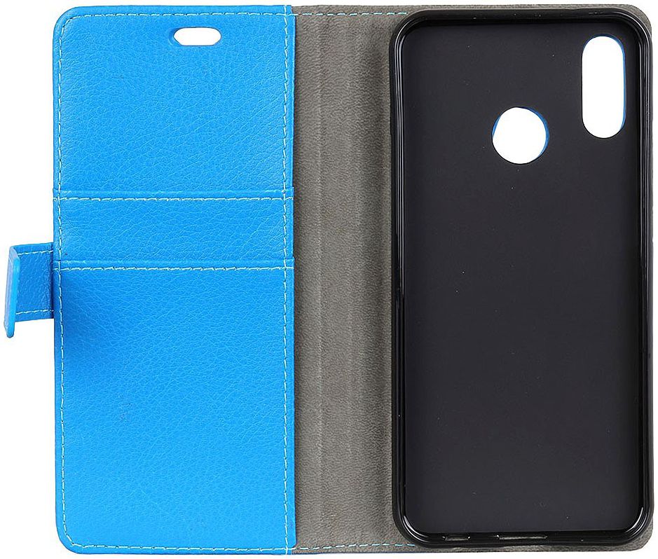 Huawei P Smart Plus Hoesje met Kaarthouder Blauw afbeelding 7