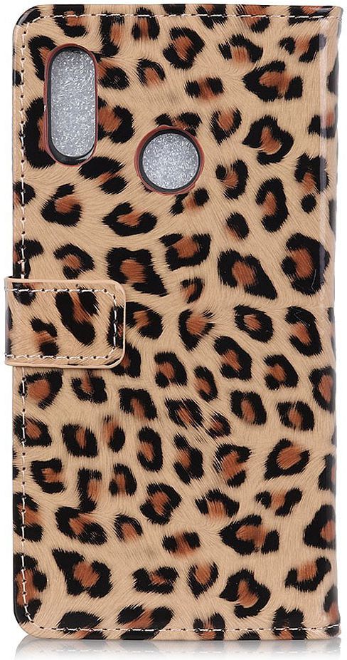 Huawei P Smart Plus Portemonnee Hoesje met Luipaard Print afbeelding 9