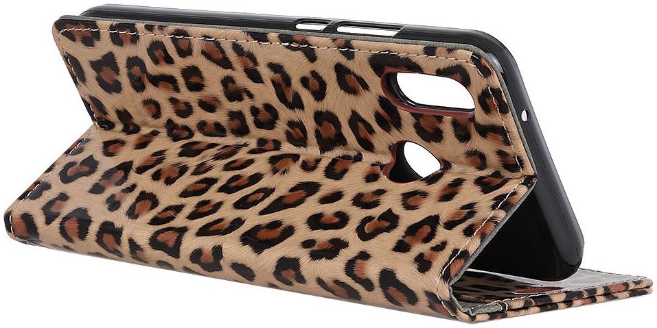 Huawei P Smart Plus Portemonnee Hoesje met Luipaard Print afbeelding 10