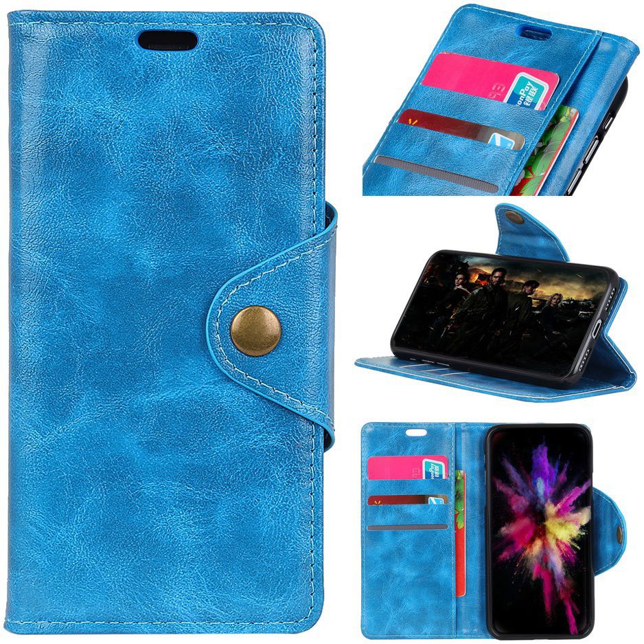 Huawei P Smart Plus Portemonnee Hoesje Blauw afbeelding 8