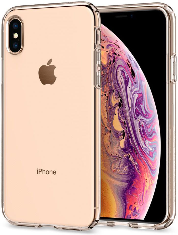 Spigen Liquid Crystal Apple iPhone XS Hoesje Clear afbeelding 4