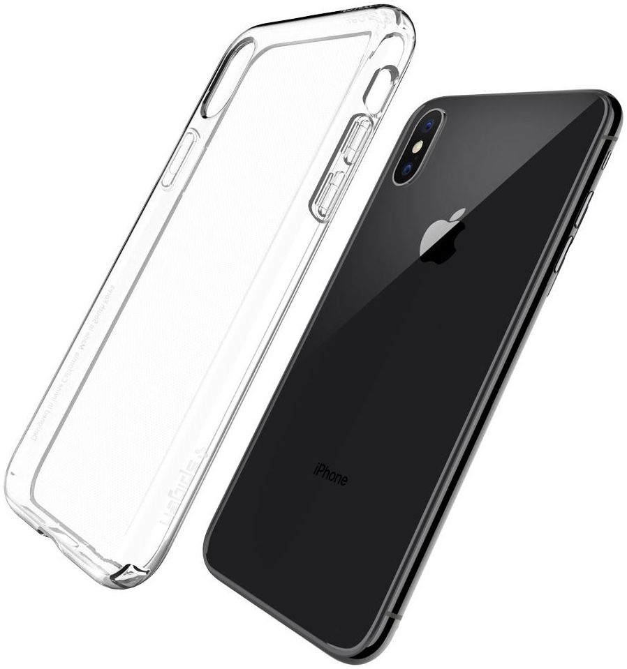 Spigen Liquid Crystal Apple iPhone XS Hoesje Clear afbeelding 5