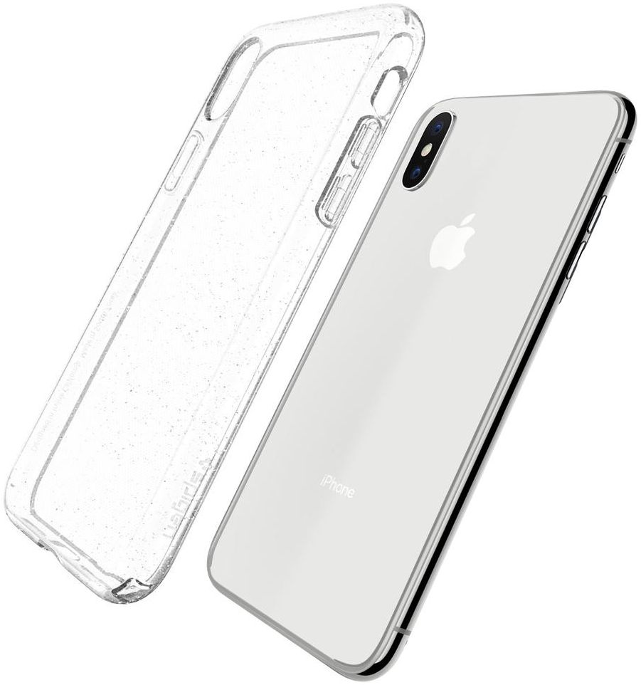 Spigen Liquid Crystal Apple iPhone XS Hoesje Glitter Quartz afbeelding 5