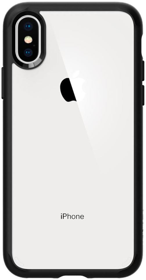 Spigen Ultra Hybrid Case Apple iPhone XS Matte Black afbeelding 5