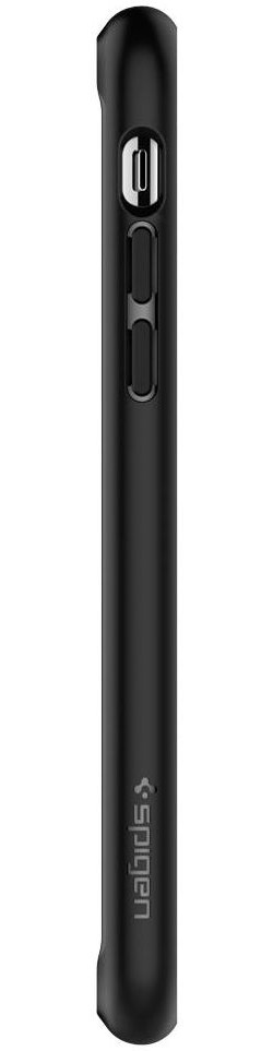 Spigen Ultra Hybrid Case Apple iPhone XS Matte Black afbeelding 7