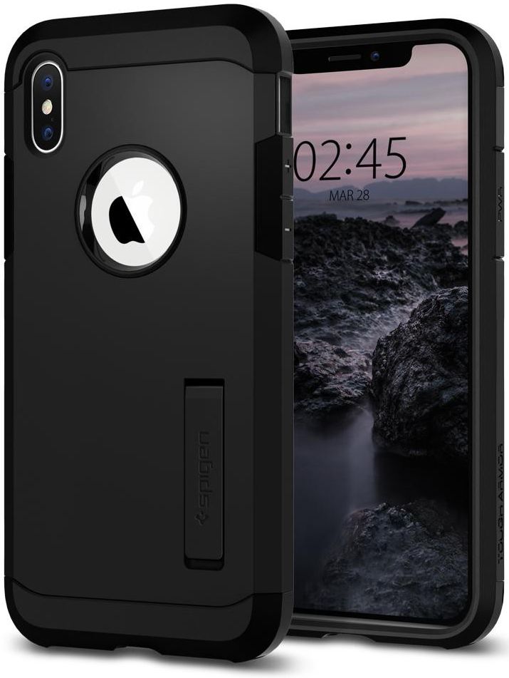 Spigen Tough Armor Case Apple iPhone XS Black afbeelding 1