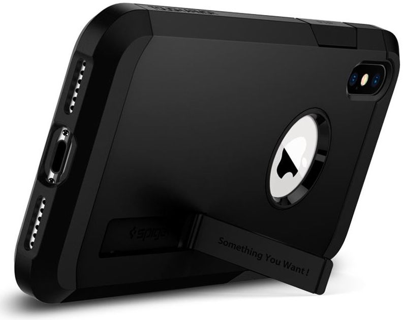 Spigen Tough Armor Case Apple iPhone XS Black afbeelding 4