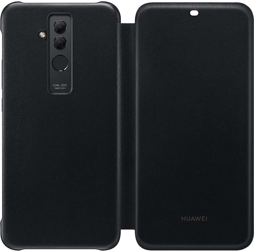 Huawei Mate 20 Lite Originele Flip Cover Zwart afbeelding 2