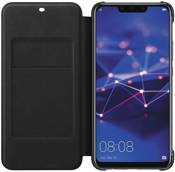 Huawei Mate 20 Lite Originele Flip Cover Zwart afbeelding 1