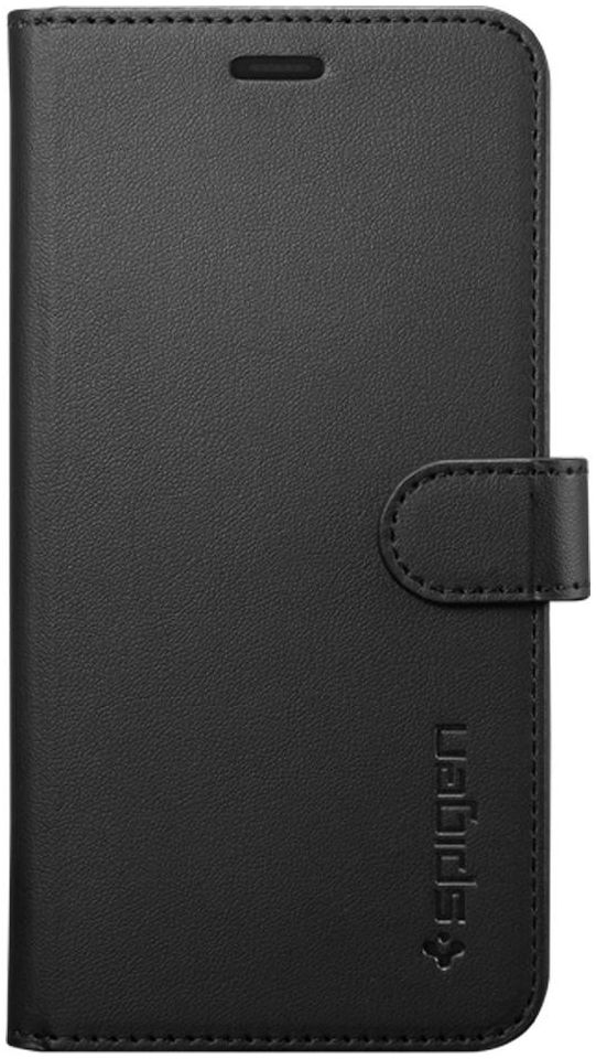 Spigen Wallet S Flip Case Apple iPhone XS Black afbeelding 2
