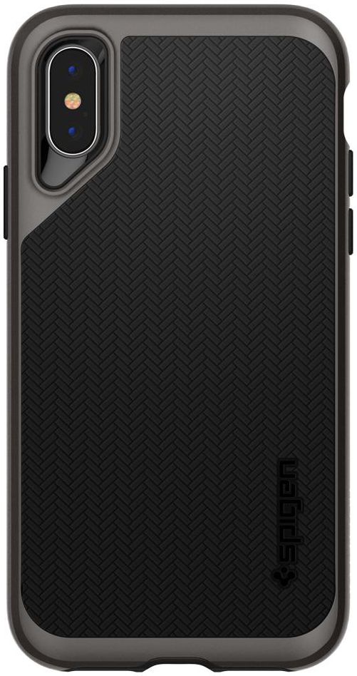Spigen Neo Hybrid Hoesje Apple iPhone XS Gunmetal afbeelding 6