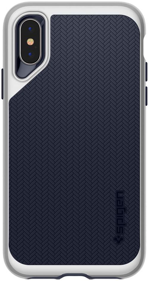 Spigen Neo Hybrid Hoesje Apple iPhone XS Satin Silver afbeelding 6