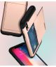 Spigen Slim Armor Card Holder Case Apple iPhone XS Hoesje Rose Gold