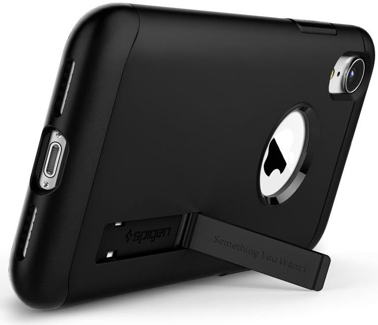 Spigen Slim Armor Hoesje Apple iPhone XR Zwart afbeelding 5