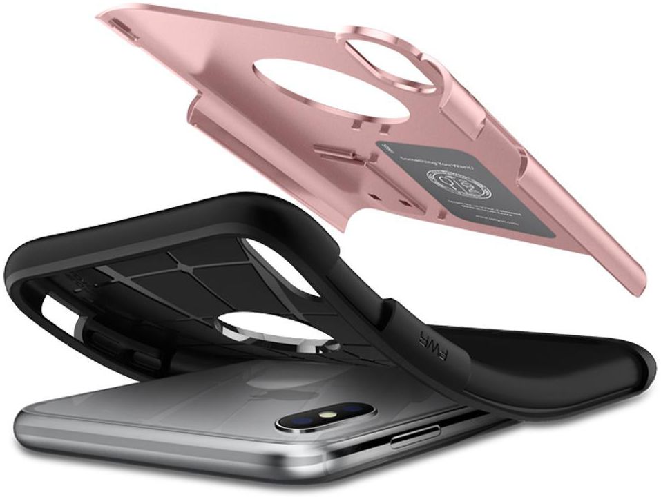 Spigen Slim Armor Hoesje Apple iPhone XR Rose Gold afbeelding 3