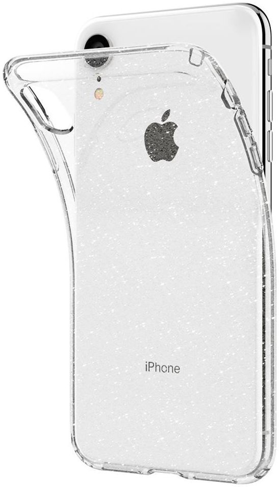 Spigen Liquid Crystal Apple iPhone XR Hoesje Crystal Glitter Quartz afbeelding 3