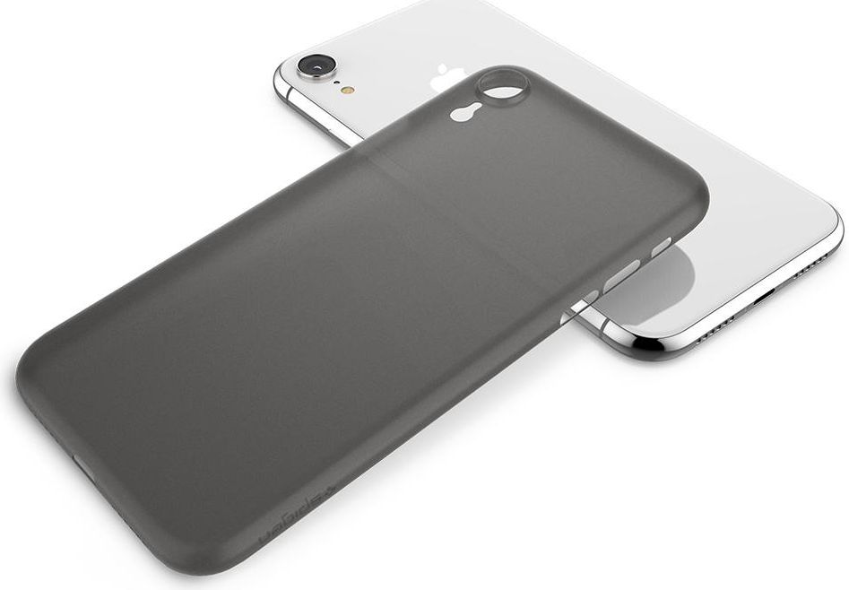 Spigen Air Skin Case Apple iPhone XR Zwart afbeelding 4
