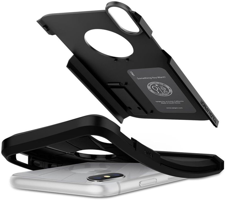Spigen Tough Armor Case Apple iPhone XR Black afbeelding 3