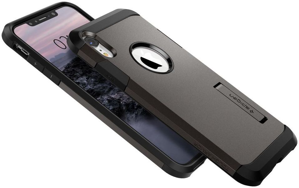Spigen Tough Armor Case Apple iPhone XR Gunmetal afbeelding 2