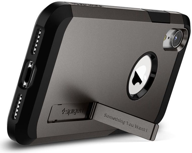Spigen Tough Armor Case Apple iPhone XR Gunmetal afbeelding 4