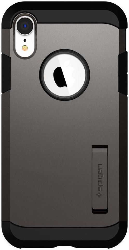 Spigen Tough Armor Case Apple iPhone XR Gunmetal afbeelding 5