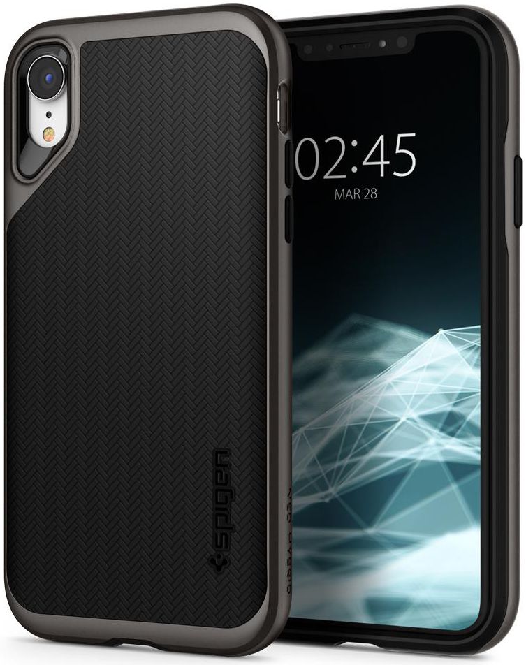 Spigen Neo Hybrid Hoesje Apple iPhone XR Gunmetal afbeelding 1