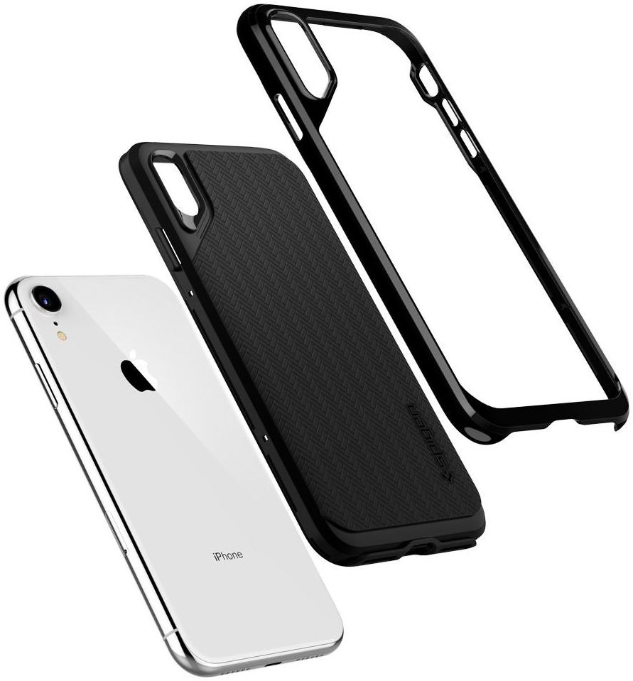 Spigen Neo Hybrid Hoesje Apple iPhone XR Jet Black afbeelding 3