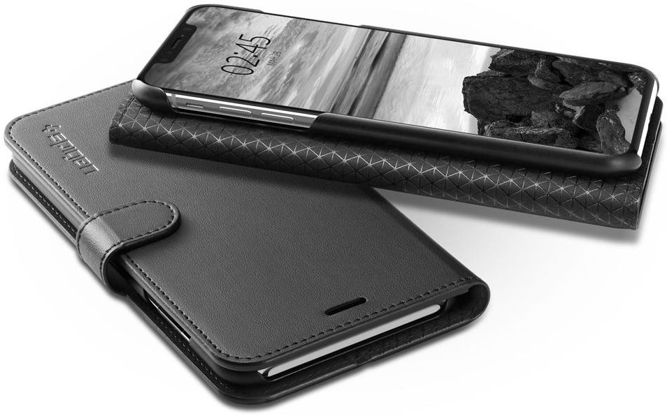 Spigen Wallet S Book Case Apple iPhone XR Zwart afbeelding 4