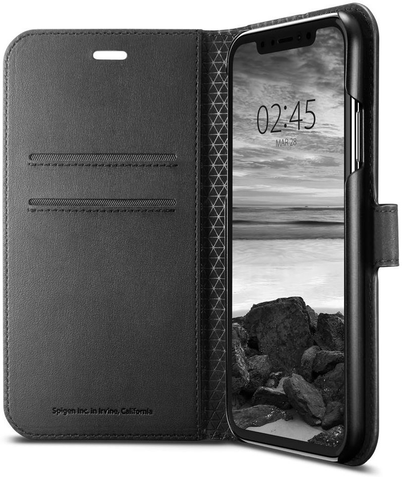 Spigen Wallet S Book Case Apple iPhone XR Zwart afbeelding 7