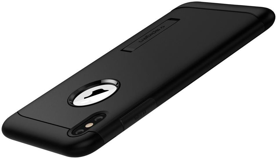 Spigen Slim Armor Hoesje Apple iPhone XS Max Black afbeelding 5