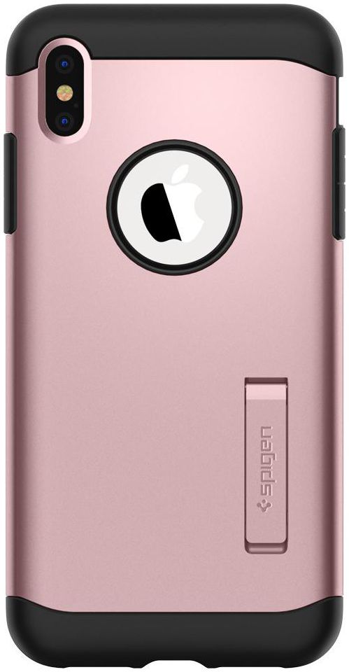 Spigen Slim Armor Hoesje Apple iPhone XS Max Rose Gold afbeelding 5